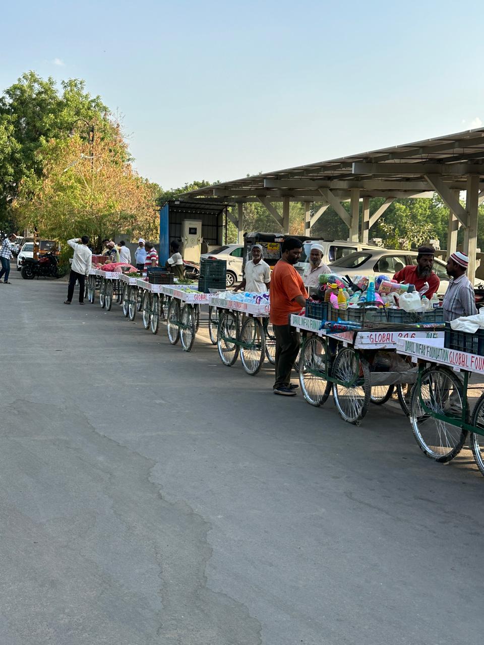 Earning with Dignity: 50 Pushcarts Distributed to Local Youths